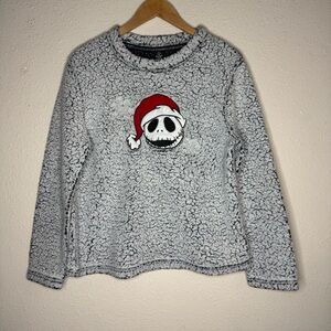 Disney The Burton’s Nightmare Before Christmas PJ Top Cozy Women’s Size M (8-10)